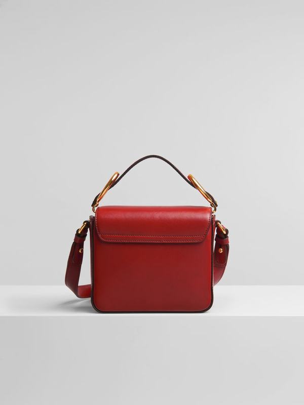 Mini Bolsos Mujer Chloé C Rojas Suede CBJP74612